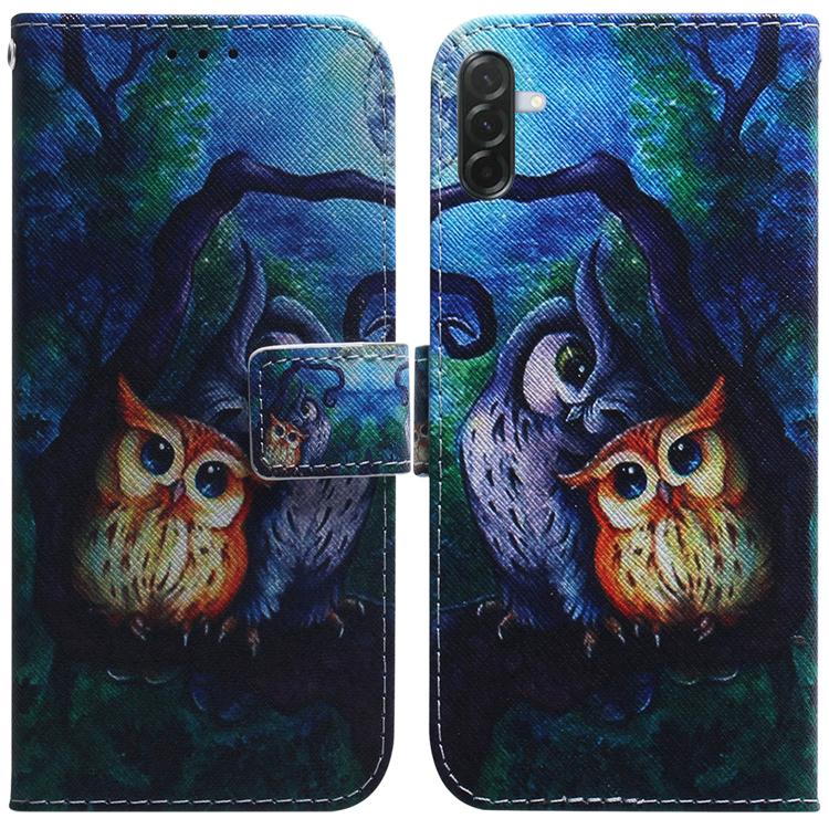 Custodia per telefono in pelle con disegno colorato, For Galaxy A57 5G, For Galaxy A37 5G / A36 5G