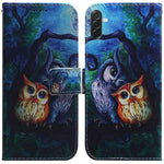 Custodia per telefono in pelle con disegno colorato, For Galaxy A57 5G, For Galaxy A37 5G / A36 5G
