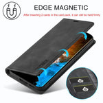 LC.IMEEKE Custodia per telefono in microfibra con forte magnetismo, For Samsung Galaxy S25 5G, For Samsung Galaxy S25+ 5G, For Samsung Galaxy S25 Ultra 5G, For Samsung Galaxy S24 FE 5G