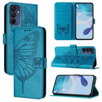 Custodia per telefono in pelle con farfalla in rilievo, For Samsung Galaxy A56 5G Global, For Samsung Galaxy A26 5G Global, For Samsung Galaxy A16 5G