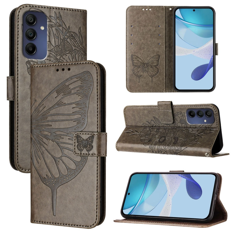 Custodia per telefono in pelle con farfalla in rilievo, For Samsung Galaxy A56 5G Global, For Samsung Galaxy A26 5G Global, For Samsung Galaxy A16 5G