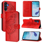 Custodia per telefono in pelle con farfalla in rilievo, For Samsung Galaxy A56 5G Global, For Samsung Galaxy A26 5G Global, For Samsung Galaxy A16 5G