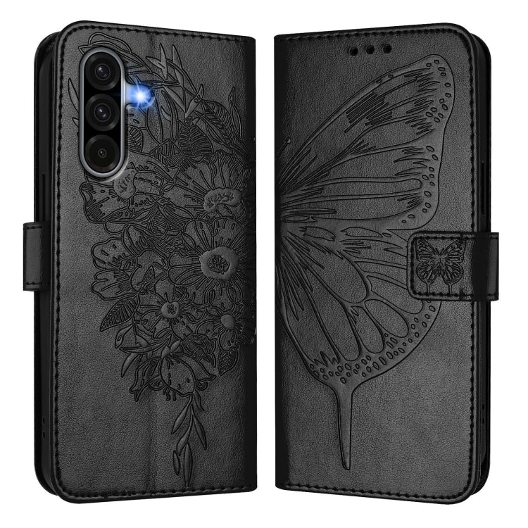 Custodia per telefono in pelle con farfalla in rilievo, For Samsung Galaxy A56 5G Global, For Samsung Galaxy A26 5G Global, For Samsung Galaxy A16 5G