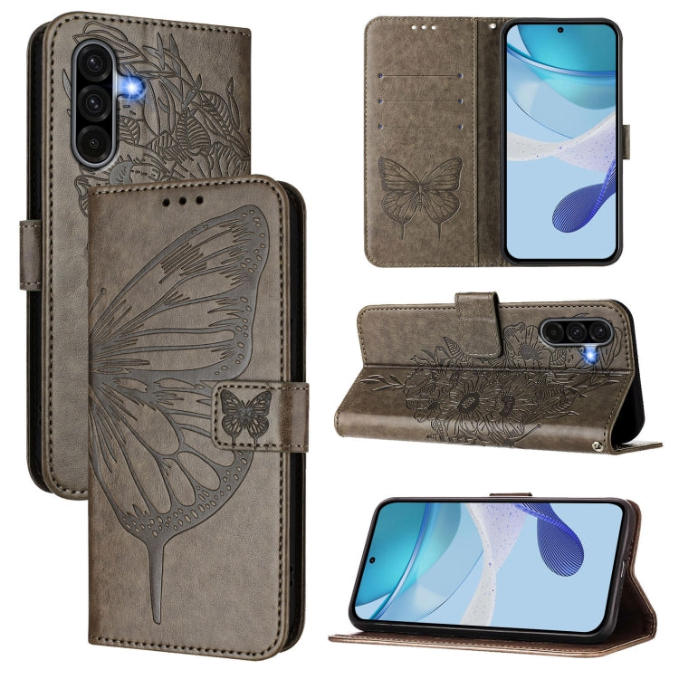 Custodia per telefono in pelle con farfalla in rilievo, For Samsung Galaxy A56 5G Global, For Samsung Galaxy A26 5G Global, For Samsung Galaxy A16 5G