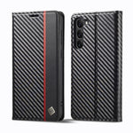 Custodia per telefono in pelle e fibra di carbonio LC.IMEEKE, For Galaxy S26 FE 5G, For Samsung Galaxy S26+ 5G, For Samsung Galaxy S26 Ultra 5G, For Samsung Galaxy S26 5G, For Samsung Galaxy S25 Edge 5G, For Samsung Galaxy S25 5G                       ...