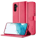 LC.IMEEKE Custodia per telefono in pelle di vitello, For Samsung Galaxy S25 Ultra 5G, For Samsung Galaxy S24 FE 5G
