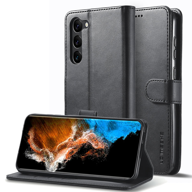 LC.IMEEKE Custodia per telefono in pelle di vitello, For Samsung Galaxy S25 FE 5G, For Samsung Galaxy S25 Edge 5G, For Samsung Galaxy S25 5G, For Samsung Galaxy S25+ 5G