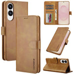 LC.IMEEKE Custodia per telefono in pelle di vitello, For Samsung Galaxy S25 FE 5G, For Samsung Galaxy S25 Edge 5G, For Samsung Galaxy S25 5G, For Samsung Galaxy S25+ 5G