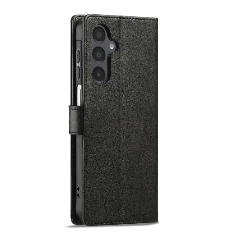 LC.IMEEKE Custodia per telefono in pelle di vitello, For Samsung Galaxy S25 FE 5G, For Samsung Galaxy S25 Edge 5G, For Samsung Galaxy S25 5G, For Samsung Galaxy S25+ 5G