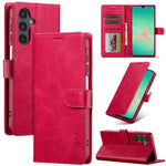 LC.IMEEKE Custodia per telefono in pelle di vitello, For Galaxy S26 FE 5G, For Samsung Galaxy S26+ 5G, For Samsung Galaxy S26 Ultra 5G, For Samsung Galaxy S26 5G