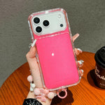 Custodia TPU glitterata con braccialetto per iPhone 17 Pro Max