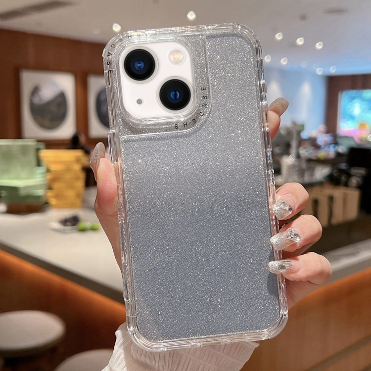 Custodia TPU e PC glitterata per iPhone 15 Pro Max