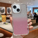 Custodia TPU e PC glitterata per iPhone 15 Pro Max