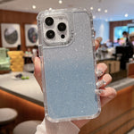 Custodia TPU e PC glitterata per iPhone 15 Pro Max