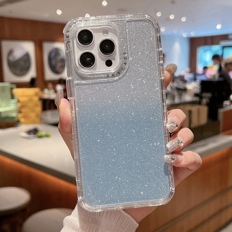 Custodia TPU e PC glitterata per iPhone 15 Pro Max