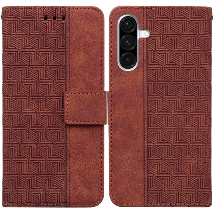 Custodia per telefono in pelle con stampa geometrica, For Samsung Galaxy A26 5G, For Samsung Galaxy A16 5G, For Samsung Galaxy A25 5G / A25e JP Edition