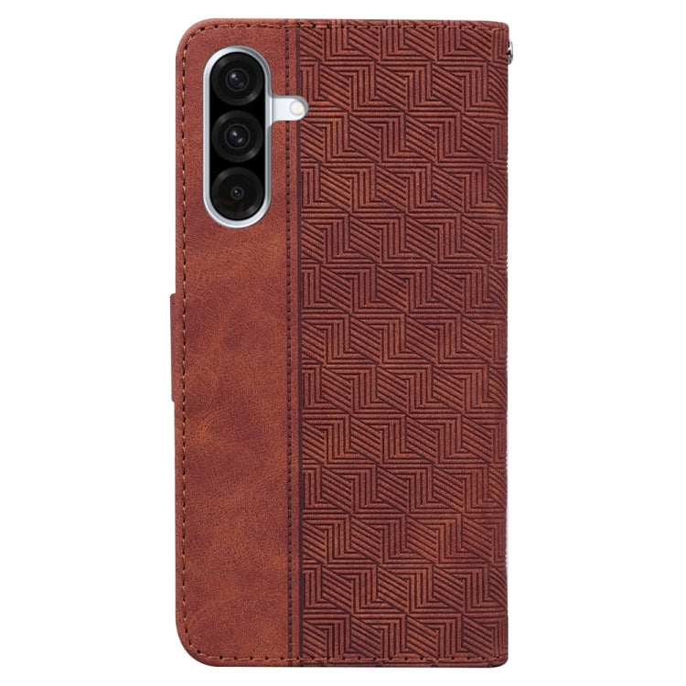 Custodia per telefono in pelle con stampa geometrica, For Samsung Galaxy A26 5G, For Samsung Galaxy A16 5G, For Samsung Galaxy A25 5G / A25e JP Edition
