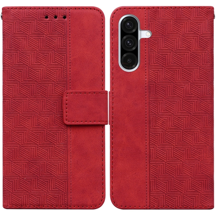 Custodia per telefono in pelle con stampa geometrica, For Samsung Galaxy A26 5G, For Samsung Galaxy A16 5G, For Samsung Galaxy A25 5G / A25e JP Edition