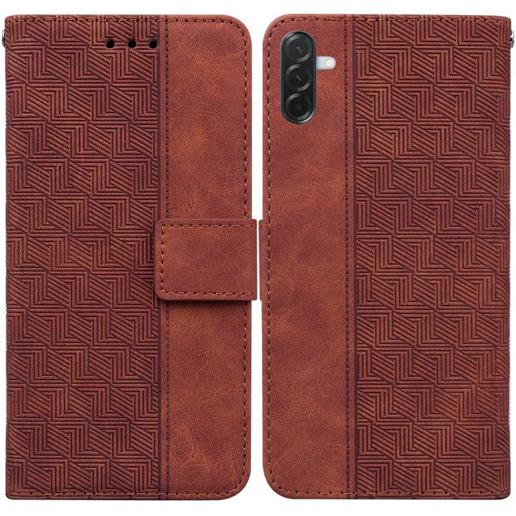 Custodia per telefono in pelle con stampa geometrica, For Samsung Galaxy A57 5G, For Samsung Galaxy A37 5G / A36 5G, For Samsung Galaxy A07 4G / A06 4G / 5G, For Samsung Galaxy A36 5G / A56 5G