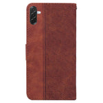 Custodia per telefono in pelle con stampa geometrica, For Samsung Galaxy A57 5G, For Samsung Galaxy A37 5G / A36 5G, For Samsung Galaxy A07 4G / A06 4G / 5G, For Samsung Galaxy A36 5G / A56 5G
