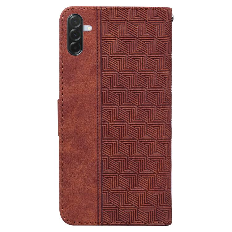 Custodia per telefono in pelle con stampa geometrica, For Samsung Galaxy A57 5G, For Samsung Galaxy A37 5G / A36 5G, For Samsung Galaxy A07 4G / A06 4G / 5G, For Samsung Galaxy A36 5G / A56 5G