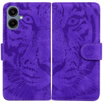 Custodia per telefono in pelle con motivo in rilievo di tigre, For Samsung Galaxy A57 5G, For Samsung Galaxy A37 5G / A36 5G, For Samsung Galaxy A07 4G / A06 4G / 5G, For Samsung Galaxy A56 5G
