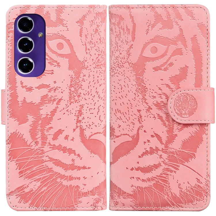Custodia per telefono in pelle con motivo in rilievo di tigre, For Samsung Galaxy A26 5G, For Samsung Galaxy A16 5G, For Samsung Galaxy A25 5G / A25e JP Edition