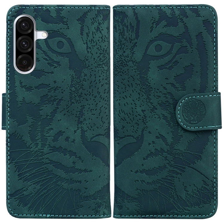 Custodia per telefono in pelle con motivo in rilievo di tigre, For Samsung Galaxy A26 5G, For Samsung Galaxy A16 5G, For Samsung Galaxy A25 5G / A25e JP Edition