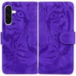 Custodia per telefono in pelle con motivo in rilievo di tigre, For Samsung Galaxy A57 5G, For Samsung Galaxy A37 5G / A36 5G, For Samsung Galaxy A07 4G / A06 4G / 5G, For Samsung Galaxy A56 5G