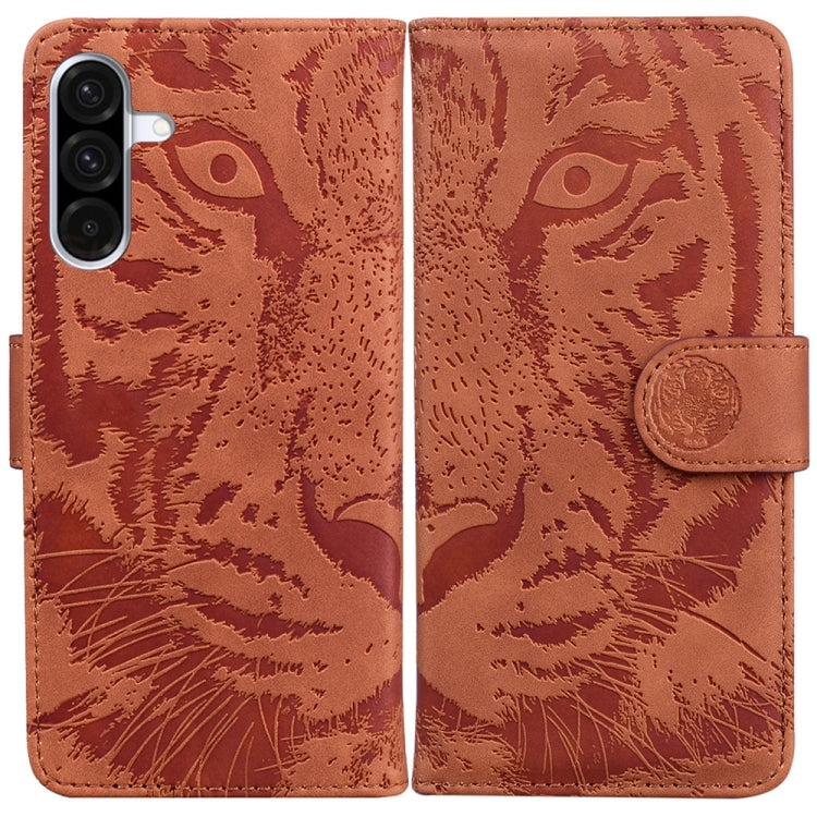 Custodia per telefono in pelle con motivo in rilievo di tigre, For Samsung Galaxy A57 5G, For Samsung Galaxy A37 5G / A36 5G, For Samsung Galaxy A07 4G / A06 4G / 5G, For Samsung Galaxy A56 5G