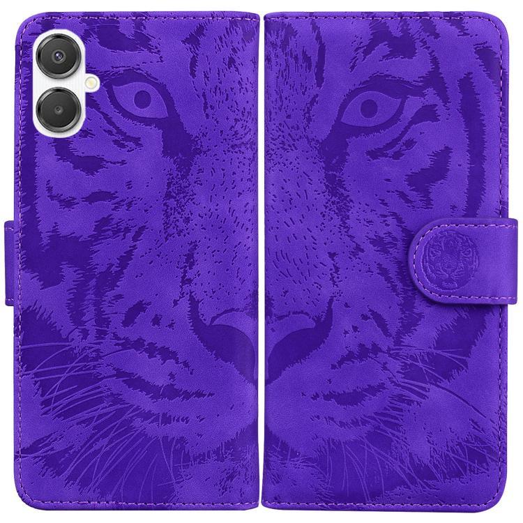 Custodia per telefono in pelle con motivo in rilievo di tigre, For Samsung Galaxy A26 5G, For Samsung Galaxy A16 5G, For Samsung Galaxy A25 5G / A25e JP Edition