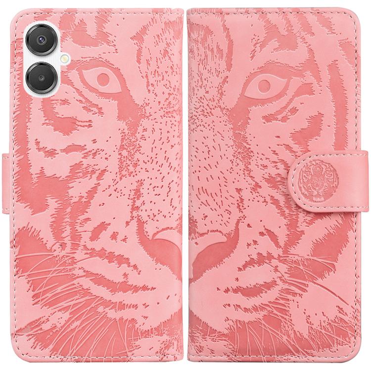 Custodia per telefono in pelle con motivo in rilievo di tigre, For Samsung Galaxy A26 5G, For Samsung Galaxy A16 5G, For Samsung Galaxy A25 5G / A25e JP Edition