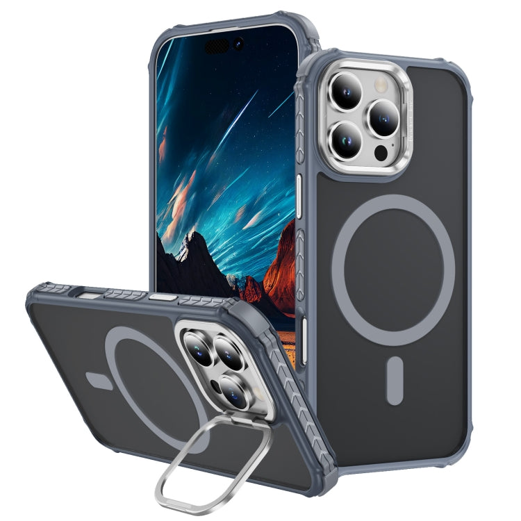 Custodia per telefono con supporto per obiettivo MagSafe Rainbow Series Skin Feel, For iPhone 16 Pro Max, For iPhone 16 Pro, For iPhone 16 Plus, For iPhone 16