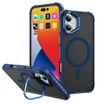 Custodia per telefono con supporto per obiettivo MagSafe Rainbow Series Skin Feel, For iPhone 16 Pro Max, For iPhone 16 Pro, For iPhone 16 Plus, For iPhone 16
