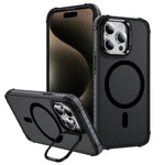 Custodia per telefono con supporto per obiettivo MagSafe Rainbow Series Skin Feel, For iPhone 15 Pro Max, For iPhone 15 Pro, For iPhone 15 Plus, For iPhone 15