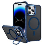 Custodia per telefono con supporto per obiettivo MagSafe Rainbow Series Skin Feel, For iPhone 14 Plus, For iPhone 14, For iPhone 14 Pro, For iPhone 14 Pro Max