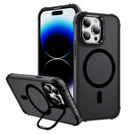 Custodia per telefono con supporto per obiettivo MagSafe Rainbow Series Skin Feel, For iPhone 14 Plus, For iPhone 14, For iPhone 14 Pro, For iPhone 14 Pro Max
