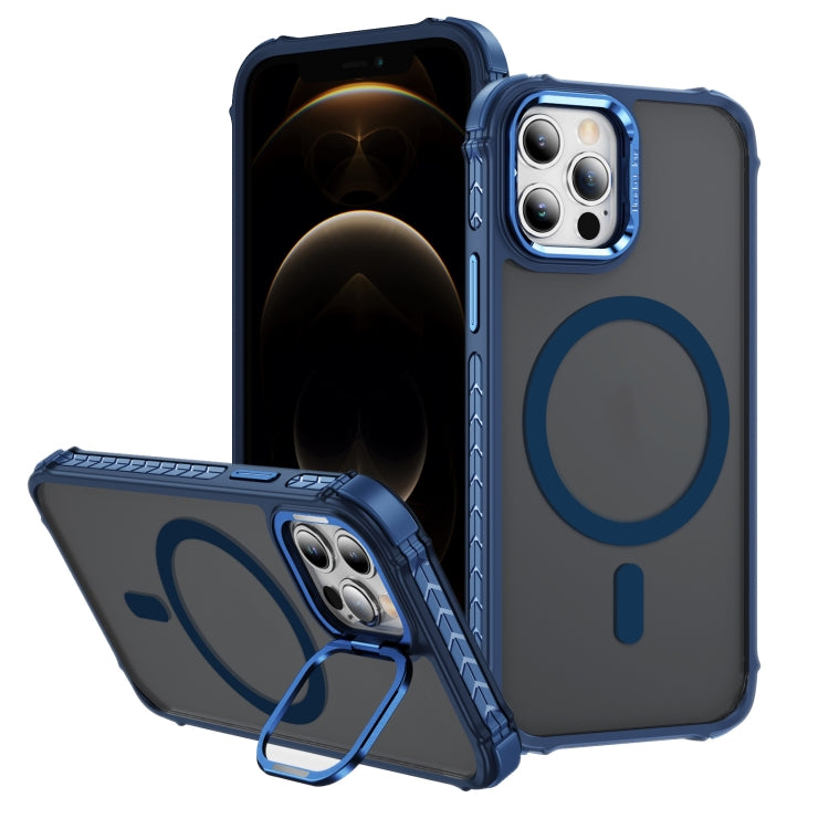 Custodia per telefono con supporto per obiettivo MagSafe Rainbow Series Skin Feel, For iPhone 13, For iPhone 12 Pro Max, For iPhone 12 Pro, For iPhone 11
