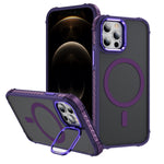 Custodia per telefono con supporto per obiettivo MagSafe Rainbow Series Skin Feel, For iPhone 13, For iPhone 12 Pro Max, For iPhone 12 Pro, For iPhone 11