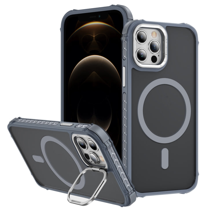 Custodia per telefono con supporto per obiettivo MagSafe Rainbow Series Skin Feel, For iPhone 13, For iPhone 12 Pro Max, For iPhone 12 Pro, For iPhone 11