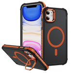 Custodia per telefono con supporto per obiettivo MagSafe Rainbow Series Skin Feel, For iPhone 13, For iPhone 12 Pro Max, For iPhone 12 Pro, For iPhone 11