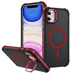 Custodia per telefono con supporto per obiettivo MagSafe Rainbow Series Skin Feel, For iPhone 13, For iPhone 12 Pro Max, For iPhone 12 Pro, For iPhone 11