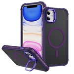 Custodia per telefono con supporto per obiettivo MagSafe Rainbow Series Skin Feel, For iPhone 13, For iPhone 12 Pro Max, For iPhone 12 Pro, For iPhone 11