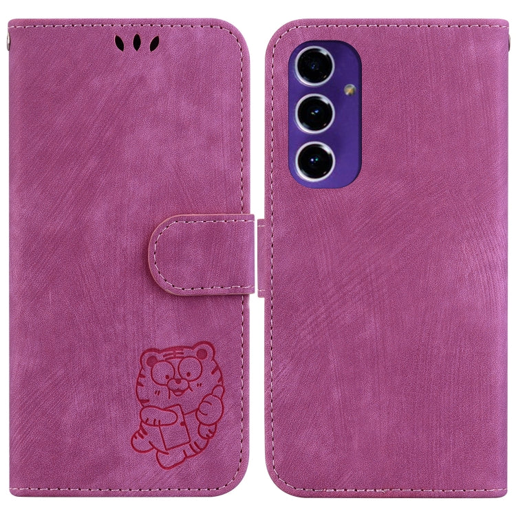 Custodia per telefono in pelle goffrata Little Tiger, For Samsung Galaxy A26 5G, For Samsung Galaxy A16 5G, For Samsung Galaxy A25 5G / A25e JP Edition