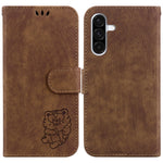 Custodia per telefono in pelle goffrata Little Tiger, For Samsung Galaxy A26 5G, For Samsung Galaxy A16 5G, For Samsung Galaxy A25 5G / A25e JP Edition