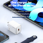 LDNIO A1508C Caricabatterie rapido USB-C 30W con cavo Type-C