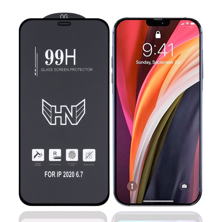 Pellicola vetro temperato per iPhone 12 mini, 12, 12 Pro