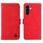 Custodia per telefono in pelle con bottone in metallo e motivo albero della vita Skin Feel, For Galaxy A57 5G, For Galaxy A37 5G, For Galaxy A27 5G, For Galaxy A17 / A26 / A16 5G