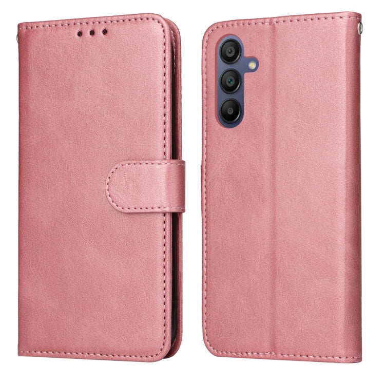 Custodia per telefono con flip in pelle di vitello con texture classica, For Galaxy A57 5G, For Galaxy A37 5G, For Galaxy A27 5G, For Galaxy A17 / A26 / A16 5G