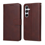 Custodia per telefono con flip in pelle di vitello con texture classica, For Galaxy A06 4G / 5G, For Galaxy A56 5G, For Galaxy A36 5G, For Galaxy A25 5G Japan Version / A25e